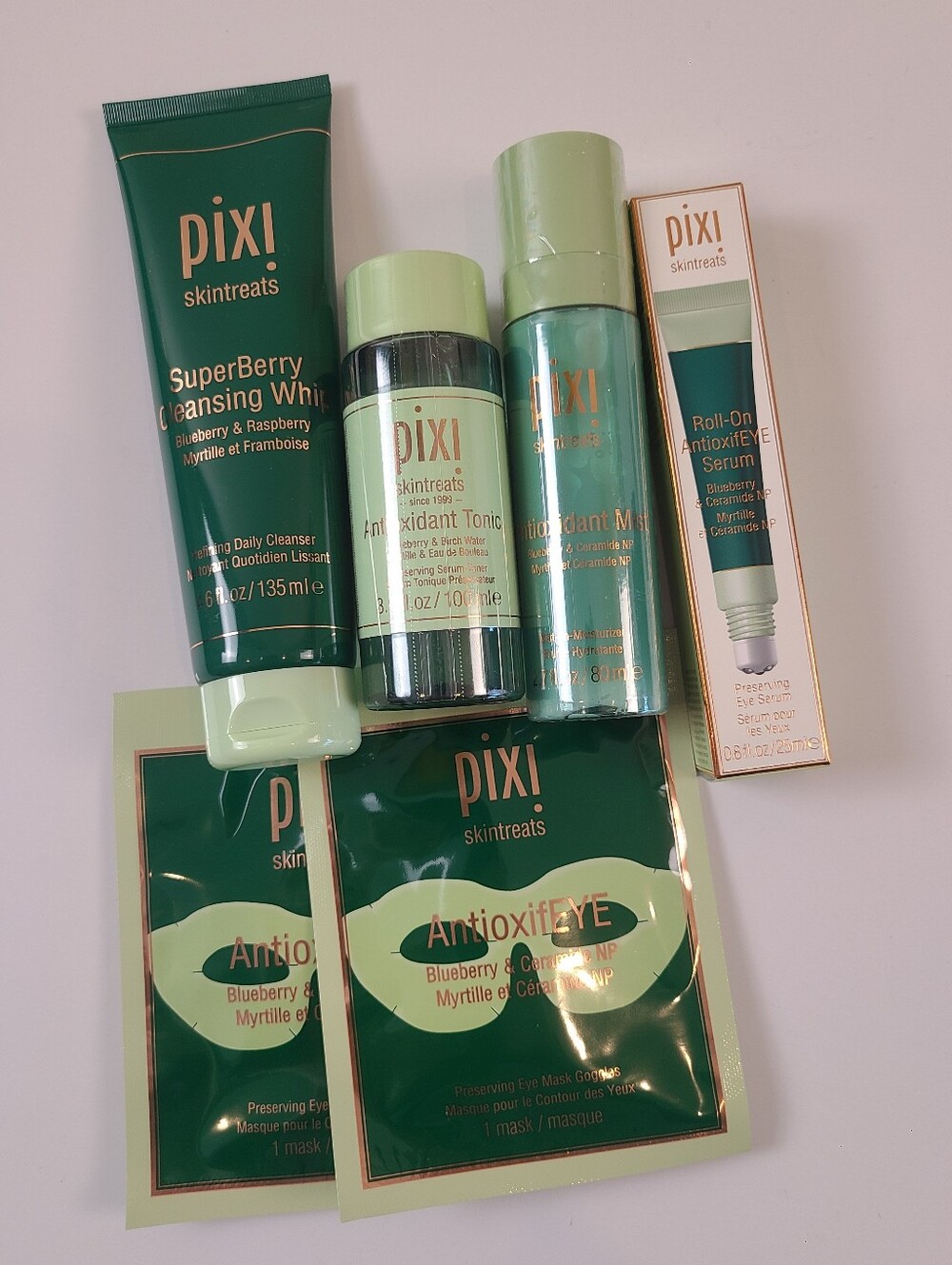 NEW Pixi Skintreats Antioxidant Skincare Set Bundle
